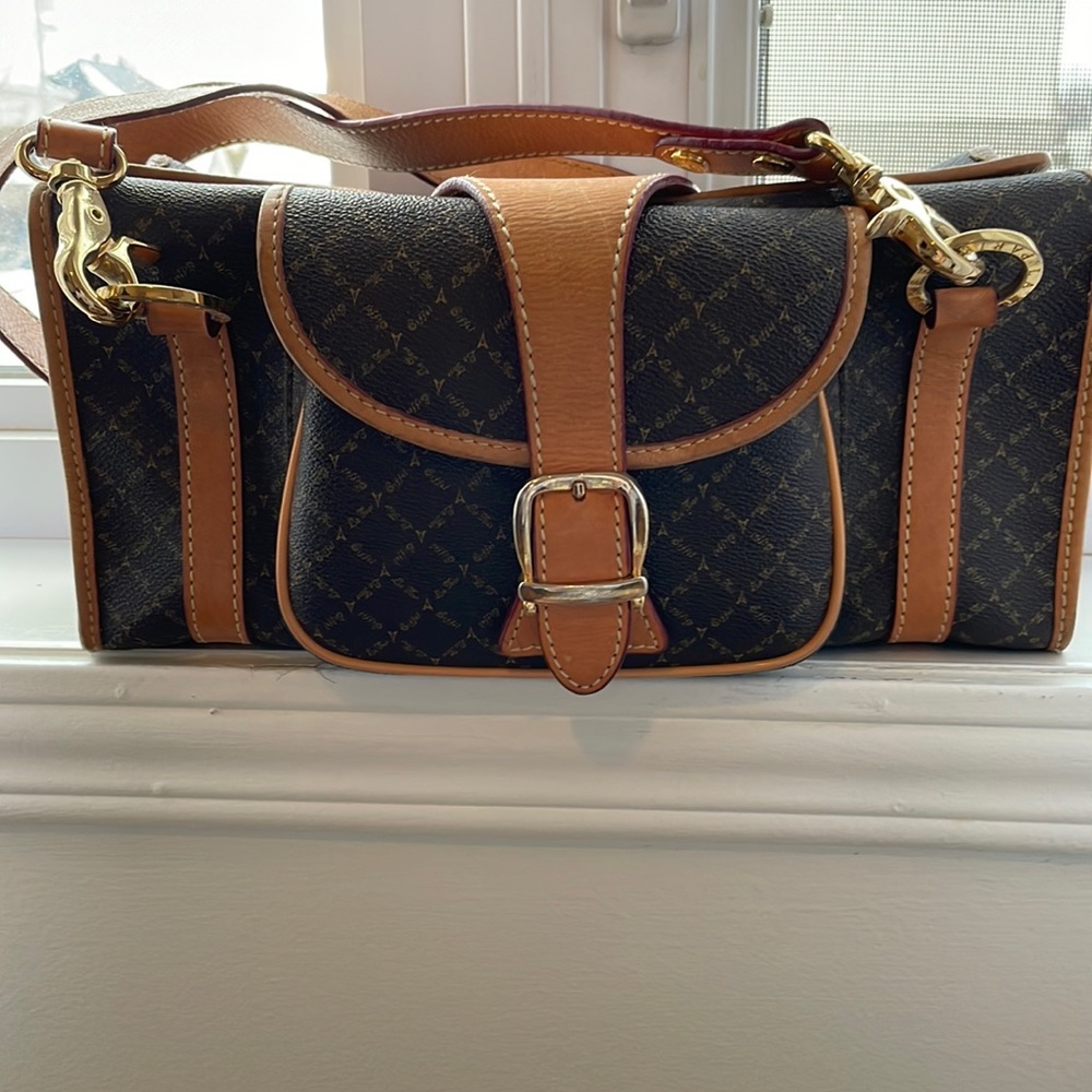 Bag all leather private designer Italian leather the bag is almost new